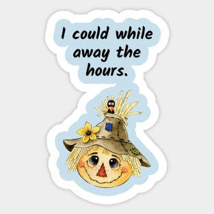 Wizard of Oz/Scarecrow Sticker